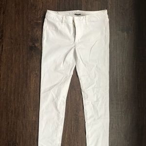 American Eagle white jegging